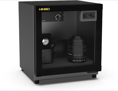 Tủ chống ẩm Hiniso AB-18C (20L Đứng), 3 Màu Hot Cam-Đen-Ghi