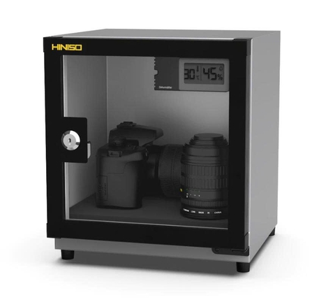 Tủ chống ẩm Hiniso AB-18C (20L Đứng), 3 Màu Hot Cam-Đen-Ghi