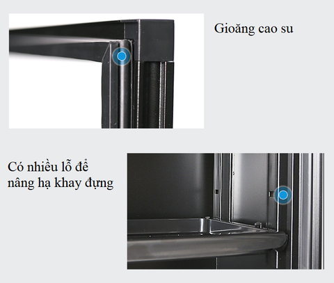 Tủ chống ẩm Cao cấp Huitong DHC-500 (500L)