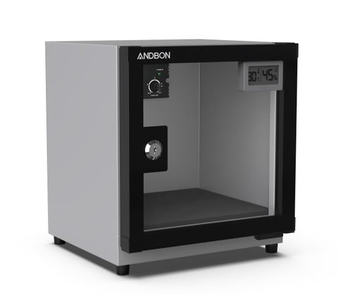 Tủ chống ẩm Andbon AB-18C (20L), 3 Màu Đen - Cam - Ghi