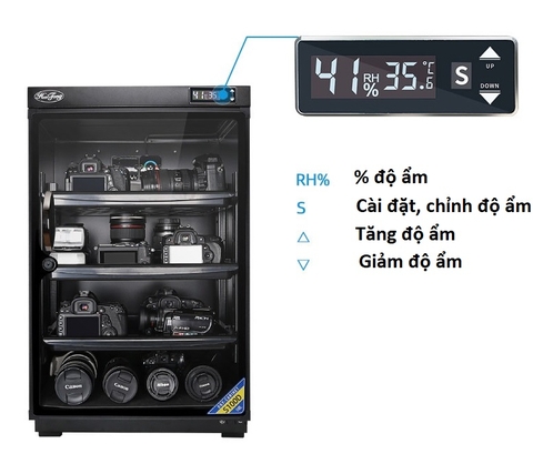 Tủ chống ẩm Cao cấp Huitong DHC-100 (100L)