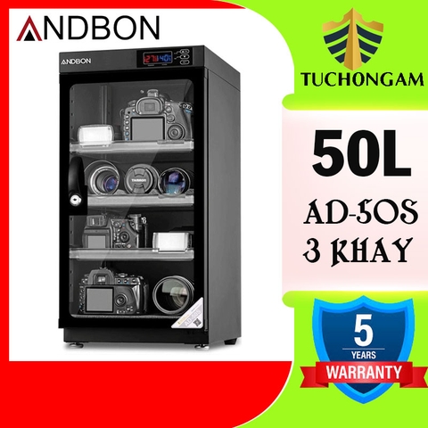 Tủ chống ẩm Andbon AD-50S (50L)