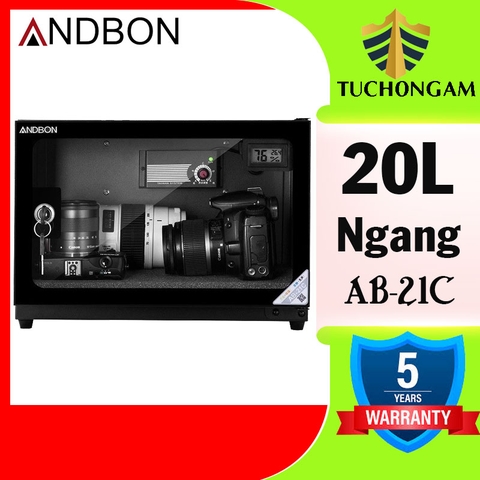 Tủ chống ẩm Andbon AB-21C (20L), Tủ ngang