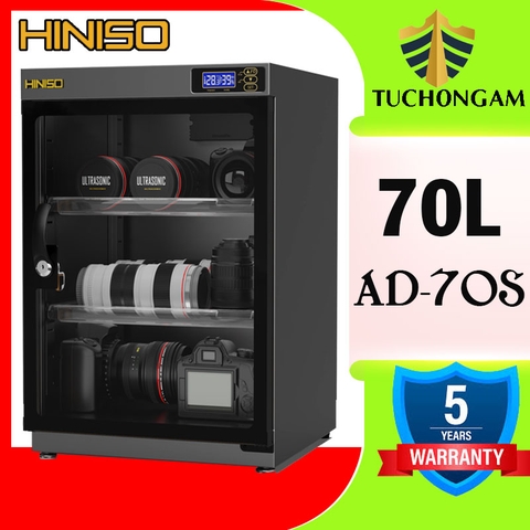 Tủ chống ẩm Hiniso AD-70S (70L)