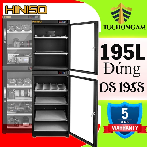 Tủ chống ẩm HINISO DS-195S (195L)