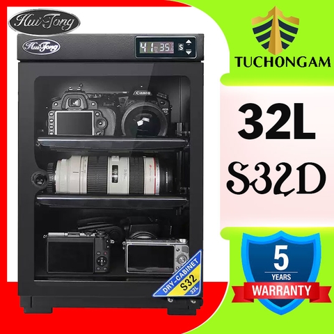 Tủ chống ẩm Cao cấp HUITONG S32D (32L)