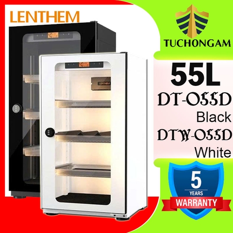 Tủ chống ẩm Cao Cấp Lenthem DTW-055D , CO/CQ/VAT