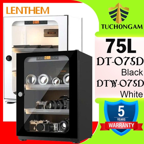 Tủ chống ẩm Cao Cấp Lenthem DT-075D ,  CO/CQ/VAT