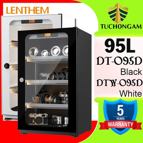 Tủ chống ẩm Cao Cấp Lenthem DT-095D , CO/CQ/VAT