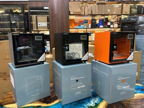 Tủ chống ẩm Andbon AB-18C (20L), 3 Màu Đen - Cam - Ghi