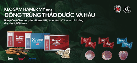 Kẹo sâm hamer của Mỹ 