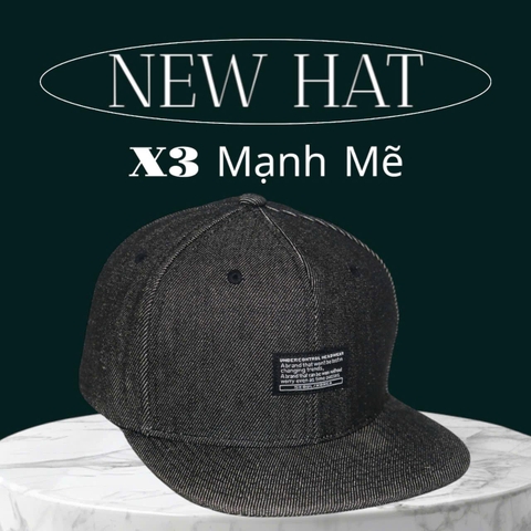 Nón Snapback NHS Underjean X3 Mạnh Mẽ .