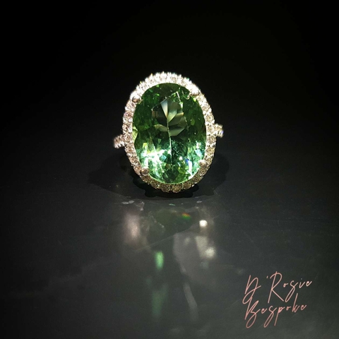 NHẪN AYA - VIÊN CHỦ PERIDOT