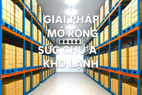 GIẢI PHÁP MỞ RỘNG SỨC CHỨA KHO LẠNH CHO DOANH NGHIỆP THỦY SẢN MÙA CAO ĐIỂM XUẤT KHẨU