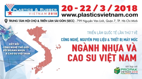 18 quốc gia tham gia triển lãm quốc tế công nghiệp nhựa và cao su 2017