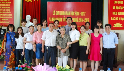 Lễ khai giảng năm học 2016 - 2017