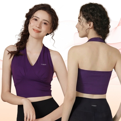 Áo tập TNK6130 beYoga - Cổ yếm Lưng trần Quyến rũ