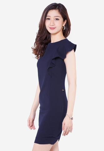 Đầm ôm HeraDG SDC17036 xanh navy