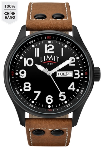 Đồng hồ kim Limit dây da màu nâu