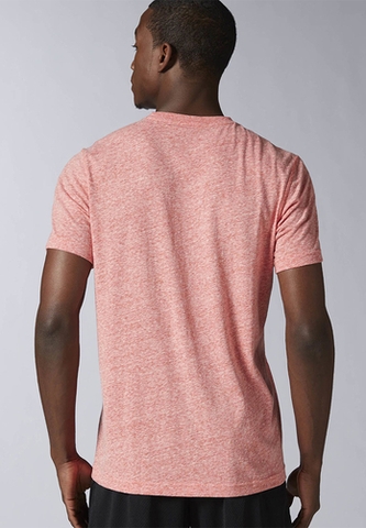 Áo thể thao nam Reebok AY1590 Elements Big Logo Tee đỏ cam