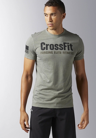 Áo thể thao nam Reebok BJ9340 Crossfit Forging Elite Fitness TEE
