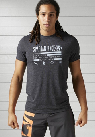 Áo thể thao nam Reebok BK7230 Spartan Race Tri-Blend Tee