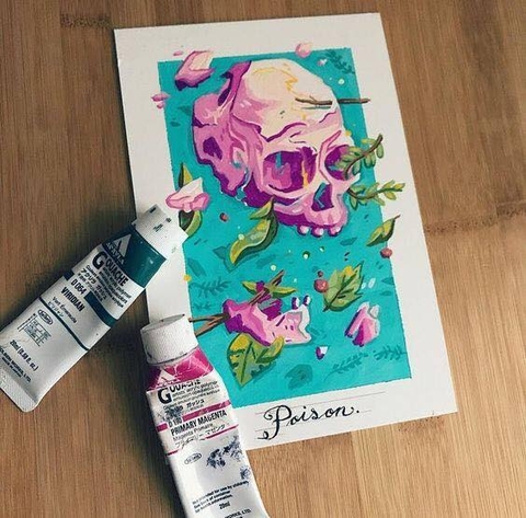 ACRYLA GOUACHE LÀ GÌ?