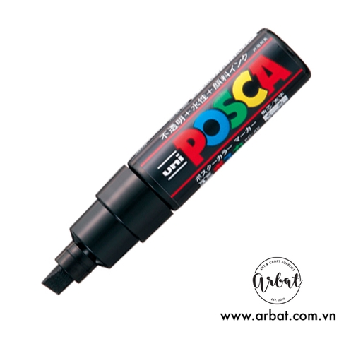 Bút marker vẽ bảng hiệu Uni Posca PC-8K (ngòi 8mm)