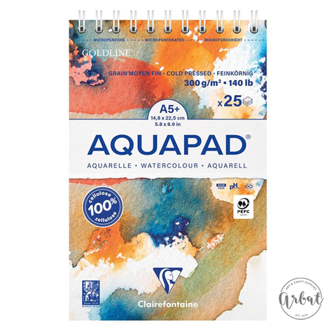 Sổ vẽ Aquapad Clairefontaine