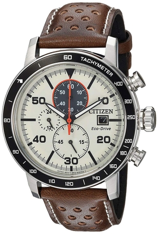 Đồng hồ Eco-Drive Nam Citizen Brycen Chronograph CA0649-06X