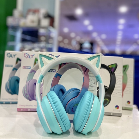 Tai nghe Bluetooth tai mèo ST89M