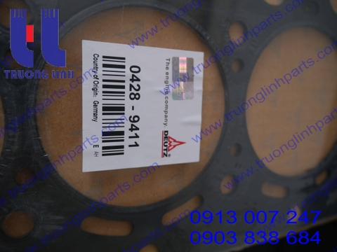 Gasket 0428-9411- Deutz BF4M2012 - wheel loader spare parts