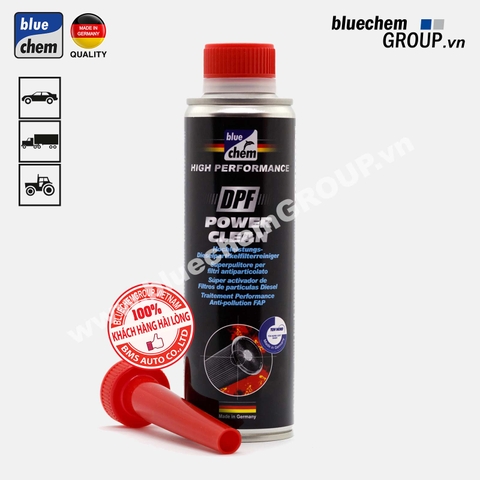 Dung dịch Bluechem Vệ sinh Bộ lọc muội than Diesel (DPF Power Clean) 300ml