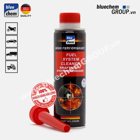 Dung dịch Bluechem Vệ sinh Hệ thống nhiên liệu Động cơ Xăng (Fuel System Cleaner) 250ml