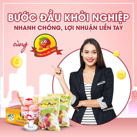 BƯỚC ĐẦU KHỞI NGHIỆP NHANH CHÓNG, LỢI NHUẬN LIỀN TAY CÙNG TOMATOVIETNAM