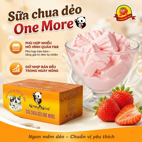 Sữa Chua Dẻo One More  Món “Đắt Khách” Cho Mùa Nóng