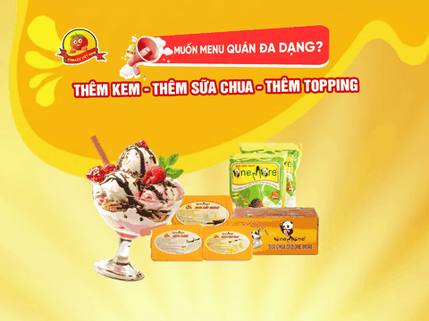 Menu kem cho quán cà phê và trà sữa nên có những gì?