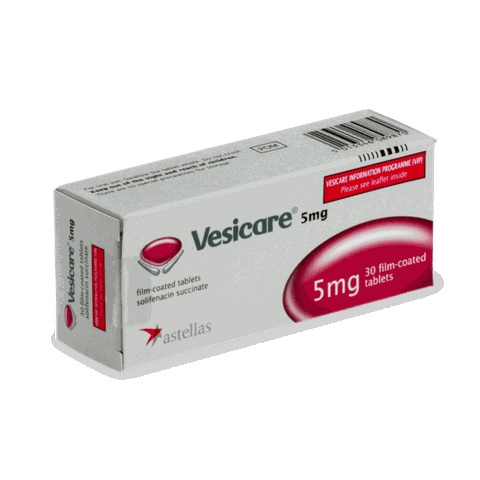 Vesicare 5mg (  Solifenacin succinate)