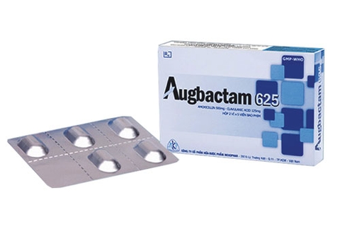 Augbactam 625mg ( Amoxicillin &  Acid clavulanic)