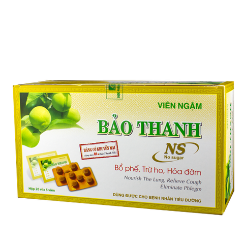 Bảo thanh viên ngậm không đường