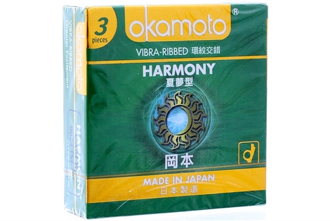 Bao cao su Harmony hộp 3 cái