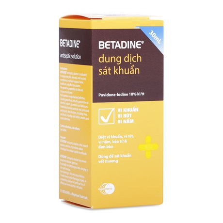 betadine antiseptic 30ml