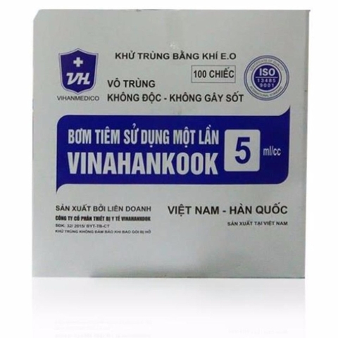 Bơm tiêm 5ml  - Vinahankook