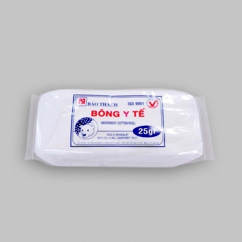 Bông y tế 25g - Bảo Thạch