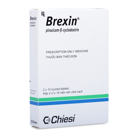 Brexin Hộp 2 vỉ x10 viên