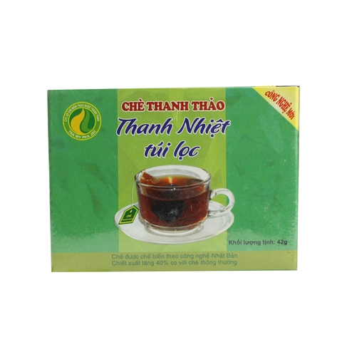 CHÈ THANH NHIỆT THANH THẢO HỘP 12 GÓI.