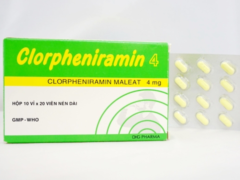 Clorpheniramin 4 mg