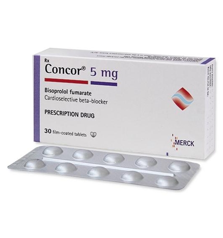Concor 5mg  H/3x10viên - Đức