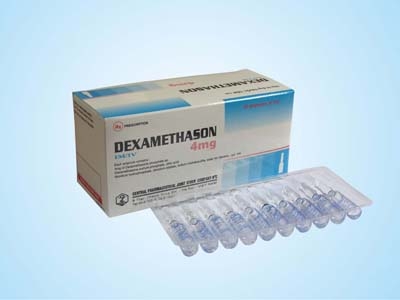 Dexamethason 4mg/1ml hộp 50 ống