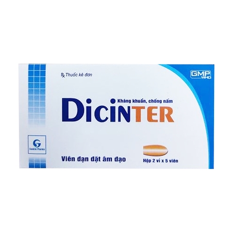 Viên đặt âm đạo Dicinter